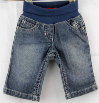 Esprit  Baby Jeans,  used Effekt,  mit Soft-Bund  aus reiner  Baumwolle   ( Größe: 50)